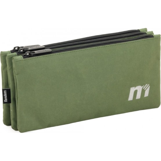 Independent 3 pockets pencil pouch