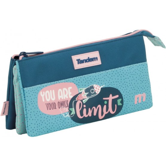 Pencil pouch 3 pockets new PLUS