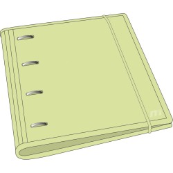 PP Ring binder w/block&binding