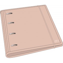 PP Ring binder w/block&binding